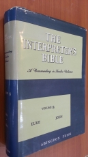 The Interpreter's Bible(Vol. 8) Luke / John 상품 이미지
