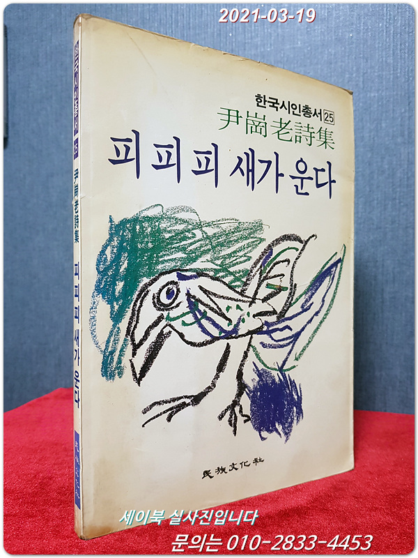 피피피 새가 운다 - 윤강로시집 <1985년 초판>