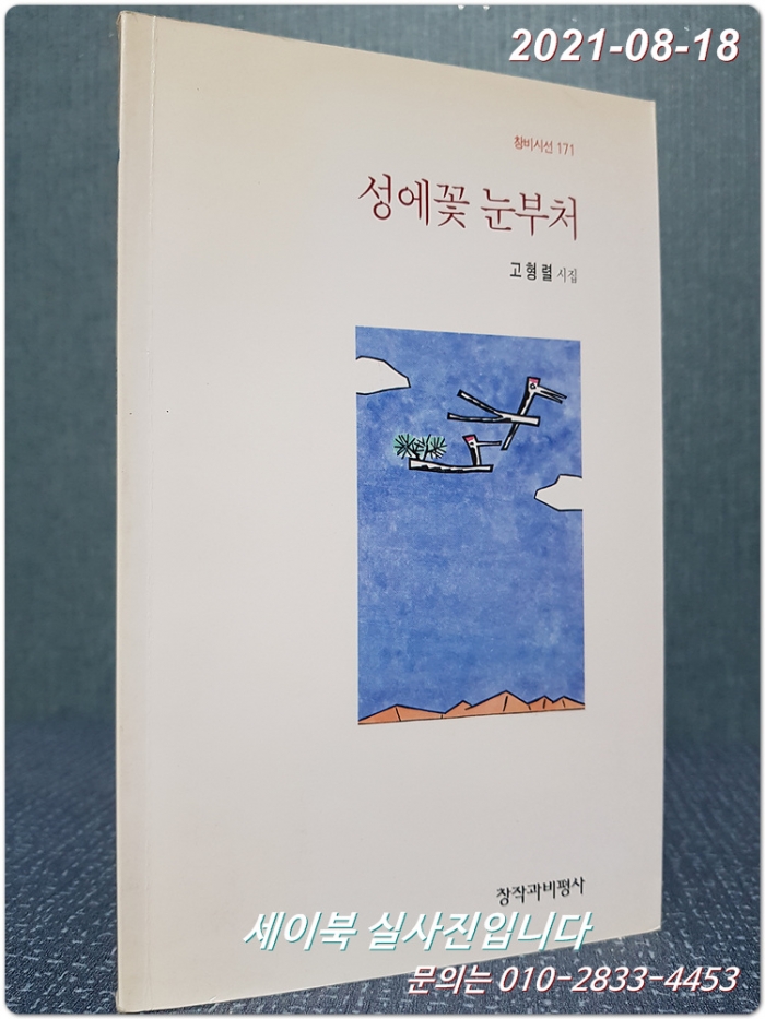 성에꽃 눈부처 - 고형렬시집 (창비시전 171) <1998년 초판>