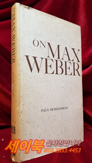 막스베버 On Max Weber  <1968 초판>
