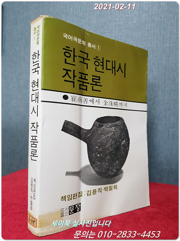 한국 현대시 작품론 - 최남선에서 김수영까지 