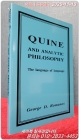 Quine and Analytic Philosophy: The Language of Language 영인본 상품 이미지