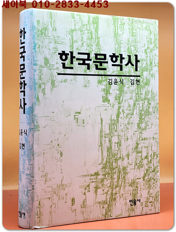 한국문학사 -김윤식/ 김현 지음