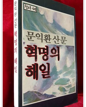 혁명의 해일 - 문익환 산문집 (청노루 신서) 1988년 초판