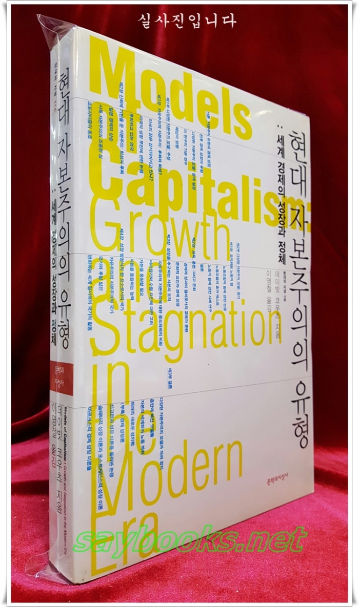 현대 자본주의의 유형 -세계 경제의 성장과 정체  <2003 초판, 절판> 미사용새책