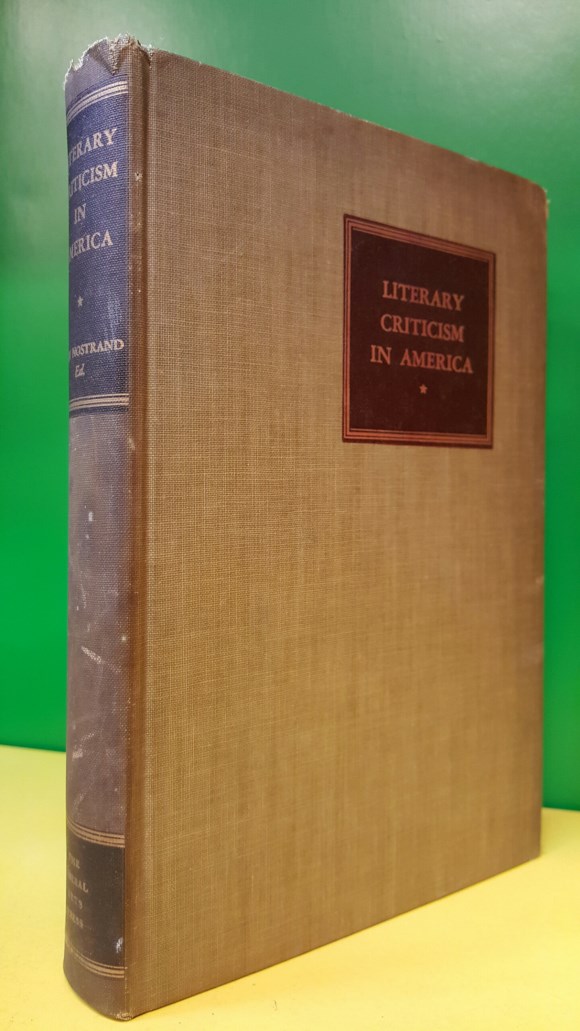 Literary Criticism in America 1957 (미국의 문학 비평)