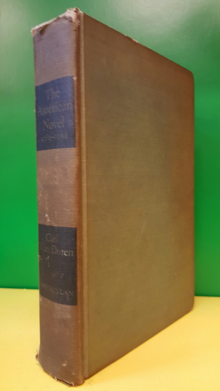 the american novel 1789-1939  1940