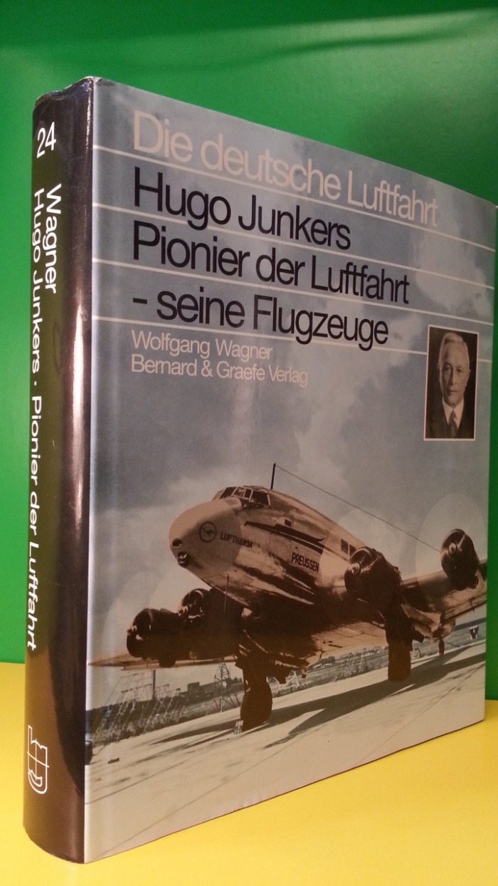 비행기 자료) Hugo Junkers.  Pionier der Luftfahrt - seine Flugzeuge (German) Hardcover (번역)  휴고 융 커스.  항공의 개척자 