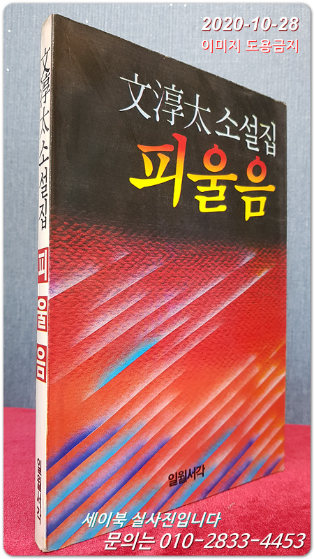 피울음 - 문순태 소설집 <1983년 초판>