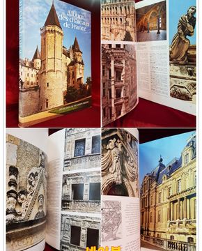 Album des chateaux de France (French) Hardcover  프랑스 성 앨범 (프랑스) 하드커버