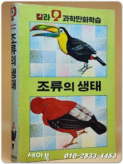 추억의책) 금성 칼라과학 만화학습 8) 조류의 생태