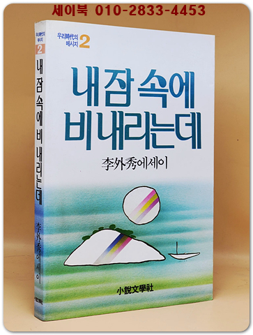 내 잠 속에 비 내리는데 - 이외수 에세이 <1985년 초판> 상품 이미지