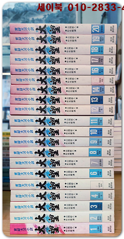 실록대하소설 대망 1-20 (전20권)완결세트