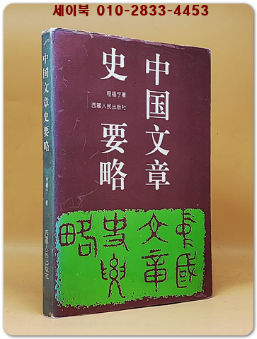 中國文章史要略 (중국문장사 요약)    <중문간체자>  상품 이미지